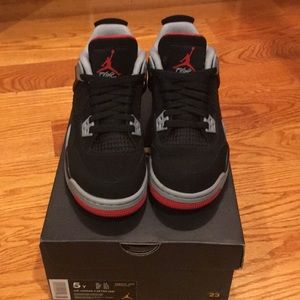 Air Jordan 4 Bred Retro (gs)